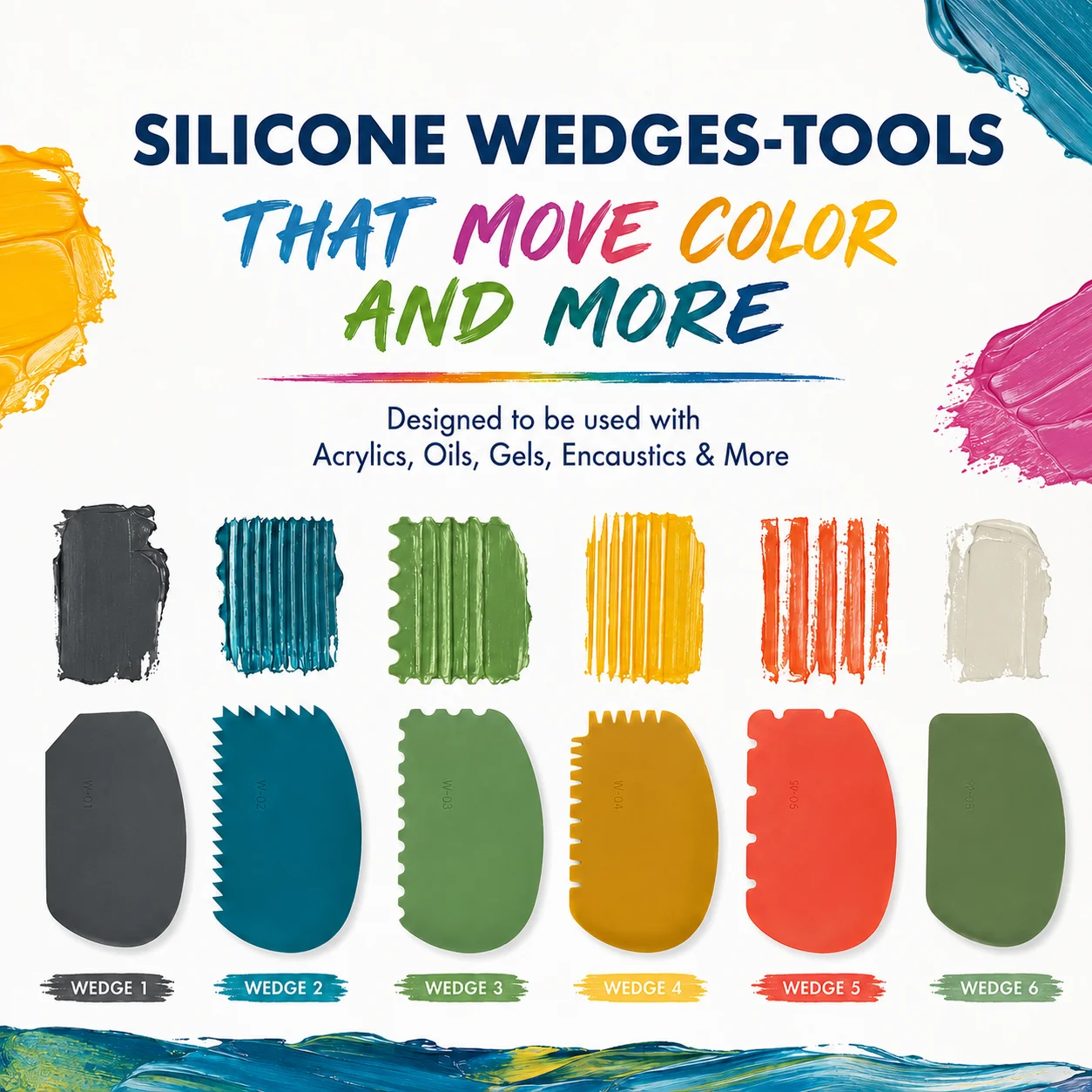 Flexible Silicone Wedge Tools  - Jewelry Making Tools And Supplies ulasan dan harga