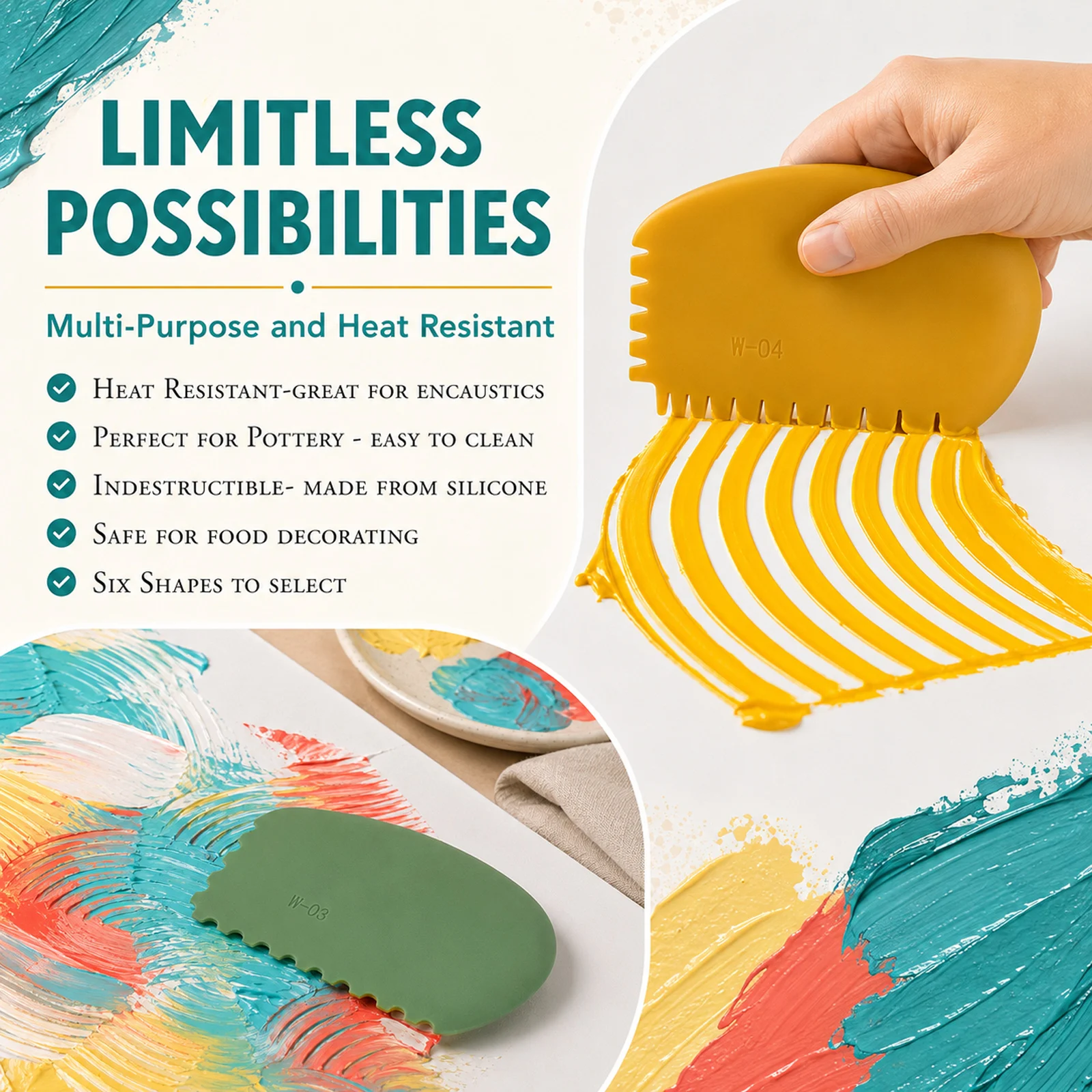 Flexible Silicone Wedge Tools  - Jewelry Making Tools And Supplies ulasan dan harga