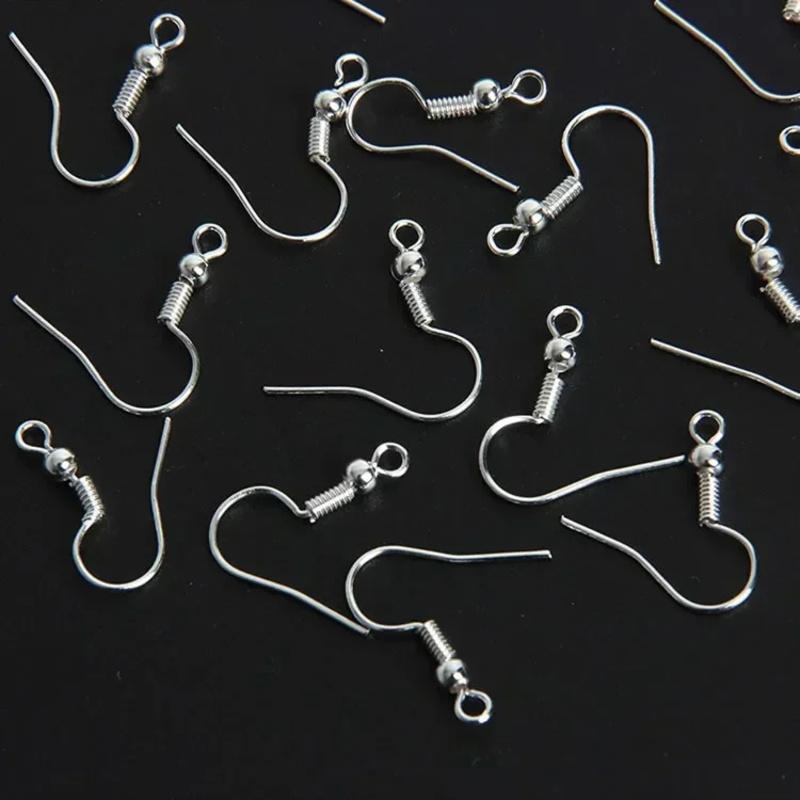 100/500pcs DIY Earring Finding - Jewelry Making School ulasan dan harga