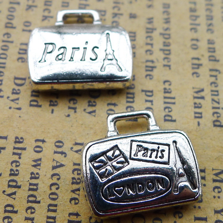 6pcs/Lot 14x17mm Antique Silve - Jewelry Making Paris ulasan dan harga