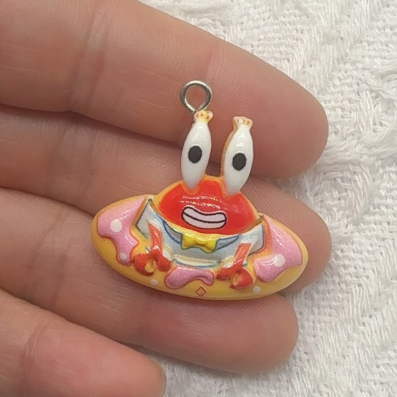 10pcs cartoon resin pendant, D - Jewelry Making Factory ulasan dan harga