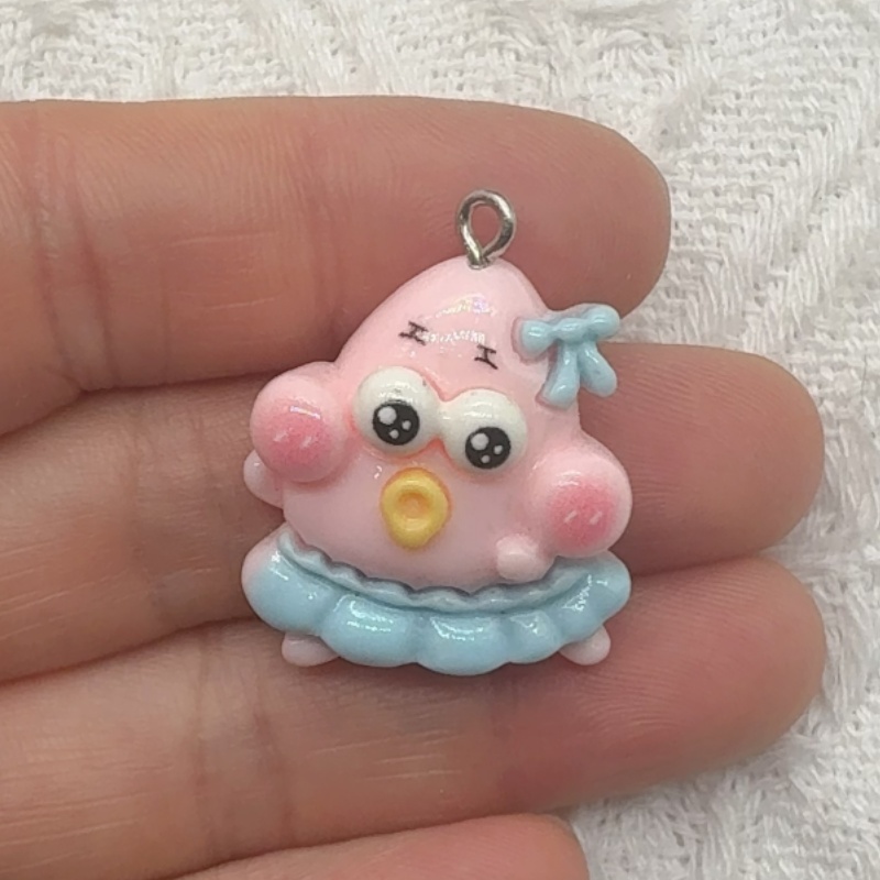 10pcs cartoon resin pendant, D - Jewelry Making Factory ulasan dan harga