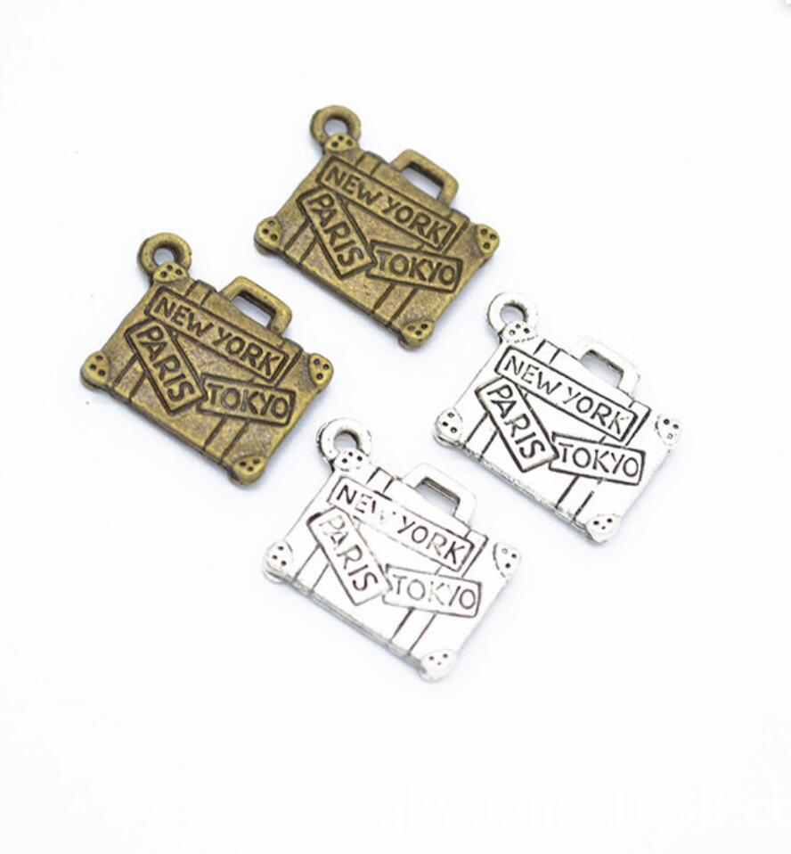 150pcs Charms Travel Bags New  - Jewelry Making Paris ulasan dan harga