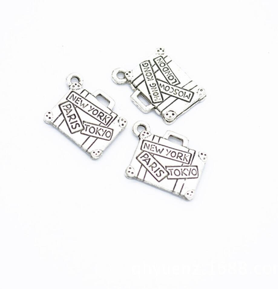 150pcs Charms Travel Bags New  - Jewelry Making Paris ulasan dan harga