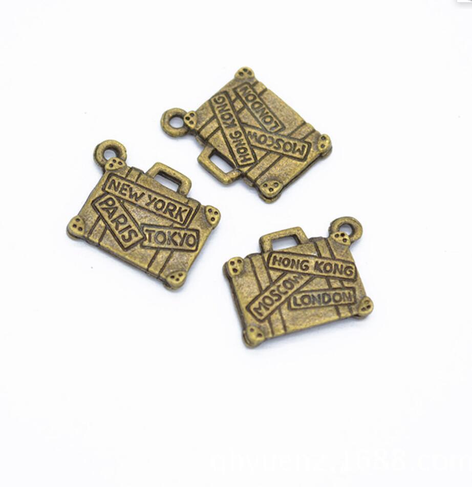 150pcs Charms Travel Bags New  - Jewelry Making Paris ulasan dan harga