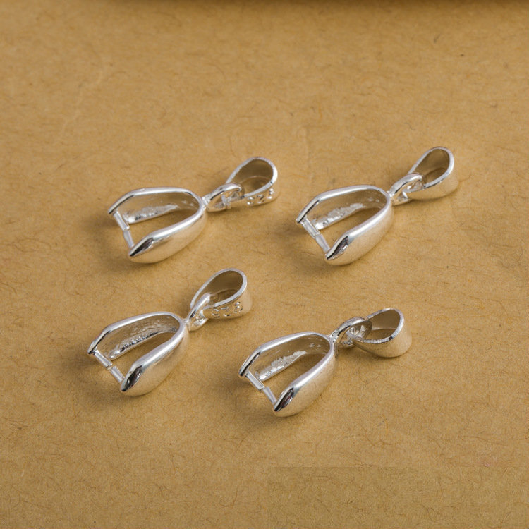 10Pcs 925 Stering Silver Plate - Jewelry Making School ulasan dan harga