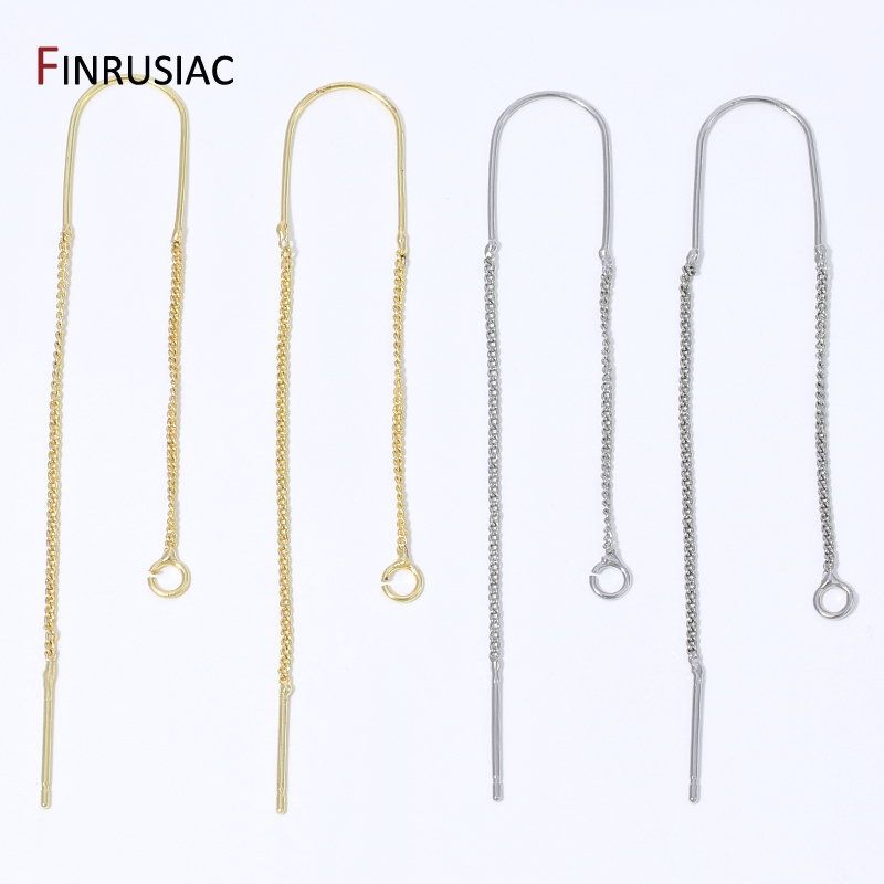 18K Gold Plated Brass Long Tas - Jewelry Making Chain ulasan dan harga