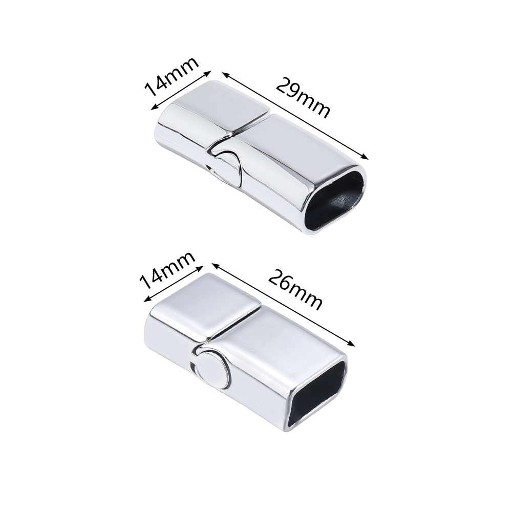 5Pcs Alloy Magnetic Clasps Rou - Jewelry Making School ulasan dan harga