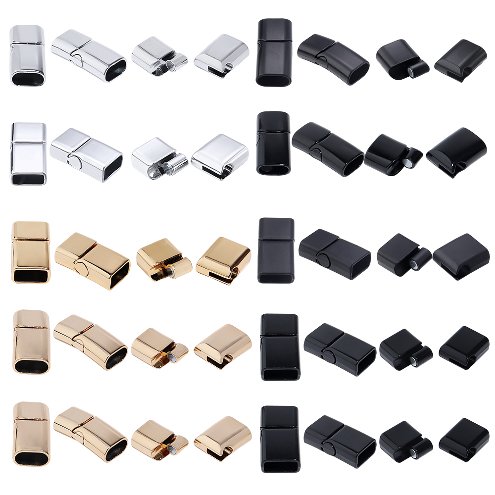 5Pcs Alloy Magnetic Clasps Rou - Jewelry Making School ulasan dan harga