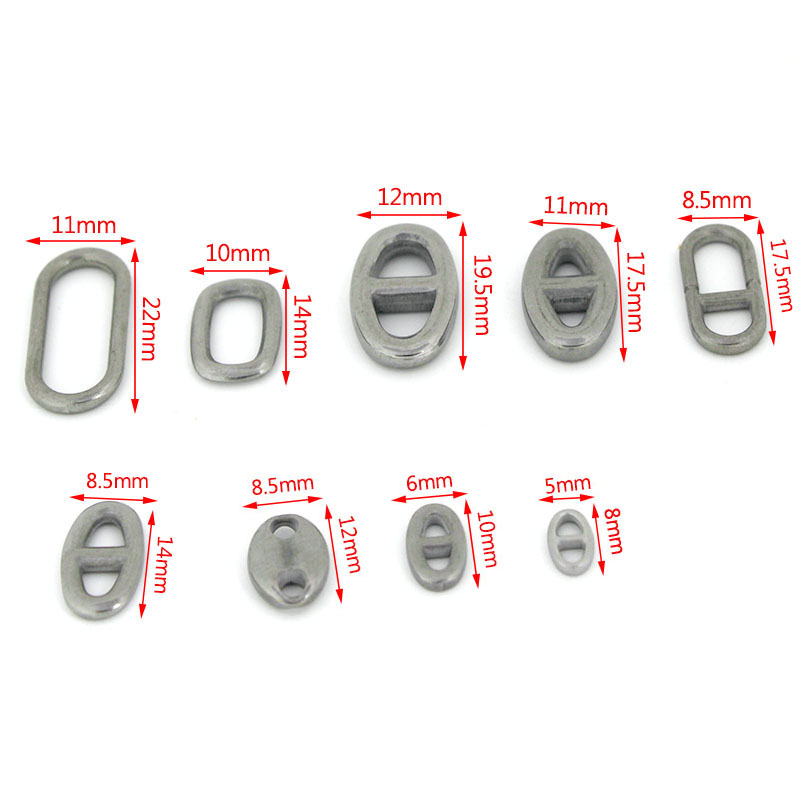 10Pcs Stainless Steel Double H - Jewelry Making School ulasan dan harga