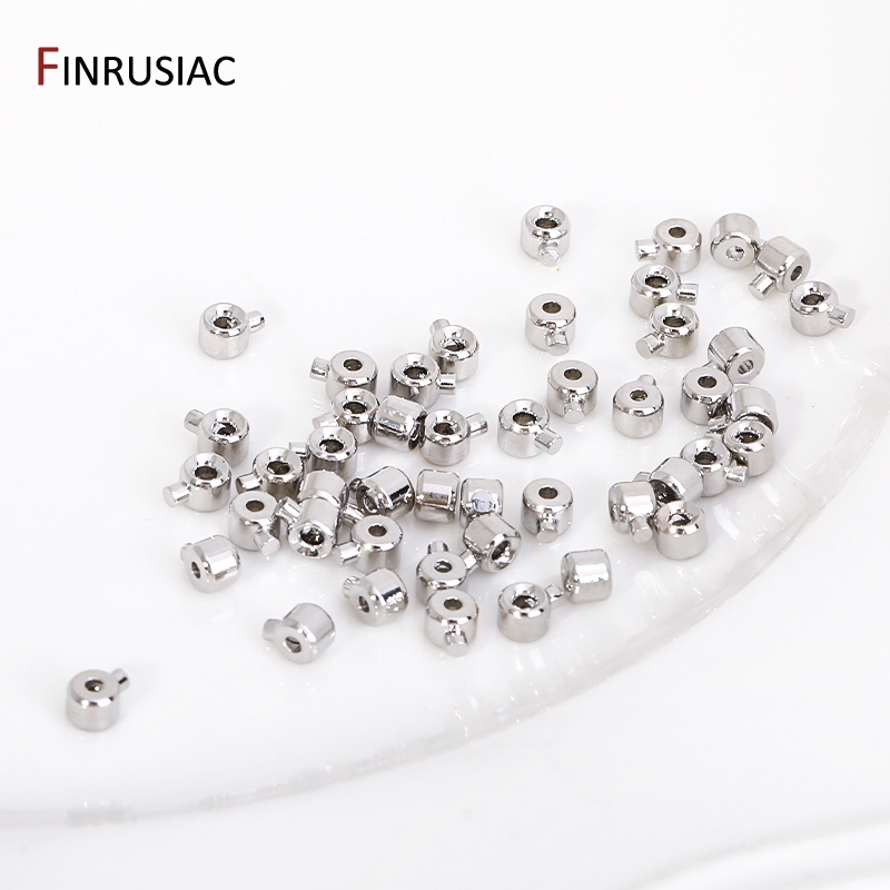 14K Gold Plated Crimp End Bead - Jewelry Making Chain ulasan dan harga