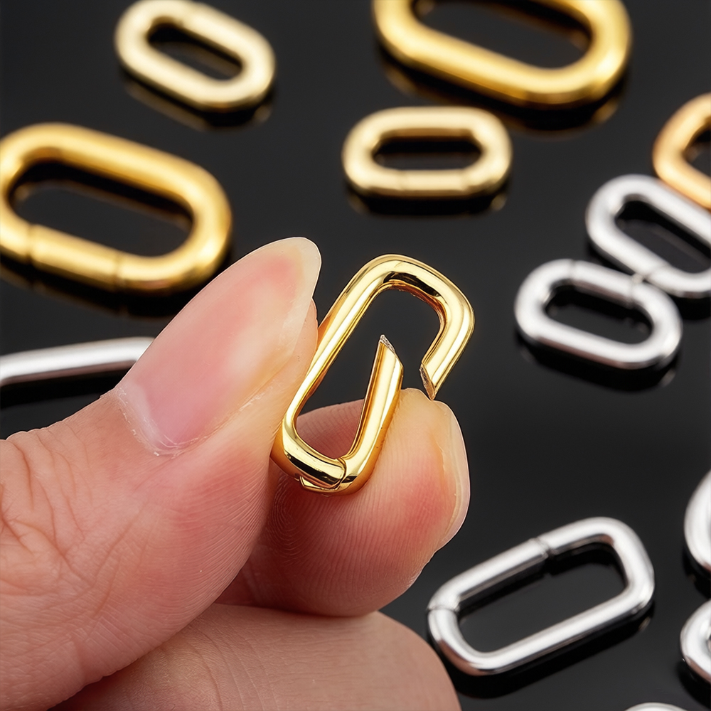 2pcs 18K Gold Plated Filled Ov - Jewelry Making School ulasan dan harga