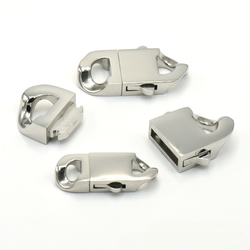 Stainless Steel Spring Clasp L - Jewelry Making Chain ulasan dan harga